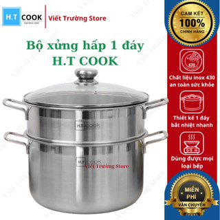 Bộ nồi xửng hấp HT COOK dùng được mọi loại bếp