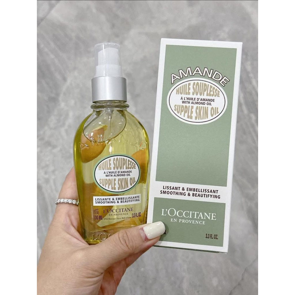 Dầu Dưỡng Thể Hạnh Nhân Almond Supple Skin Oil chống rạn da