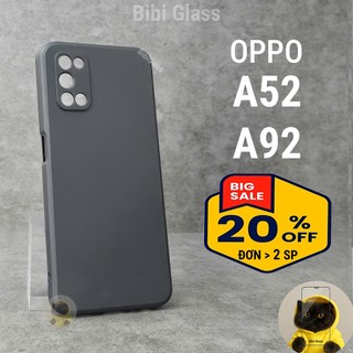Ốp lưng Oppo A92 / A52 bảo vệ cam điện thoại toàn diện cạnh vuông nhựa dẻo tpu bibi glass
