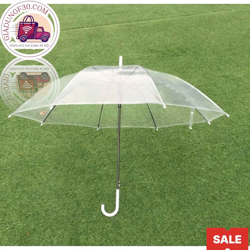 Combo 3 Ô Trong Suốt Đi Mưa Vải PVC Gấp Gọn Che Mưa Thời Trang Phụ Kiện Chụp Ảnh Nghệ Thuật