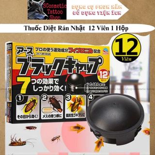 Viên Diệt Gián Nhật Bản Tận Gốc An Toàn, Viên Đuổi Côn Trùng,Gián Sinh Học Tại Nhà Hiệu Quả Nhanh Chóng 12 viên 1 Hộp