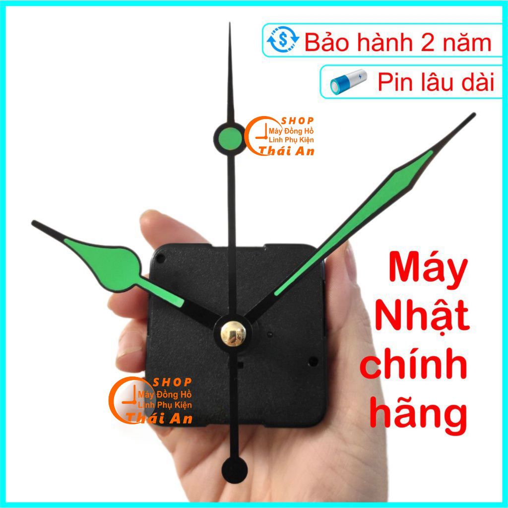 Máy Đồng hồ Treo tường Nhật Bản, Thay thế máy hỏng (BH 2 năm)