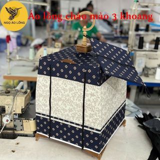  Áo lồng chim chào mào chất thô họa tiết mới mã 10 chống nóng cản gió Ngọ áo lồng 
