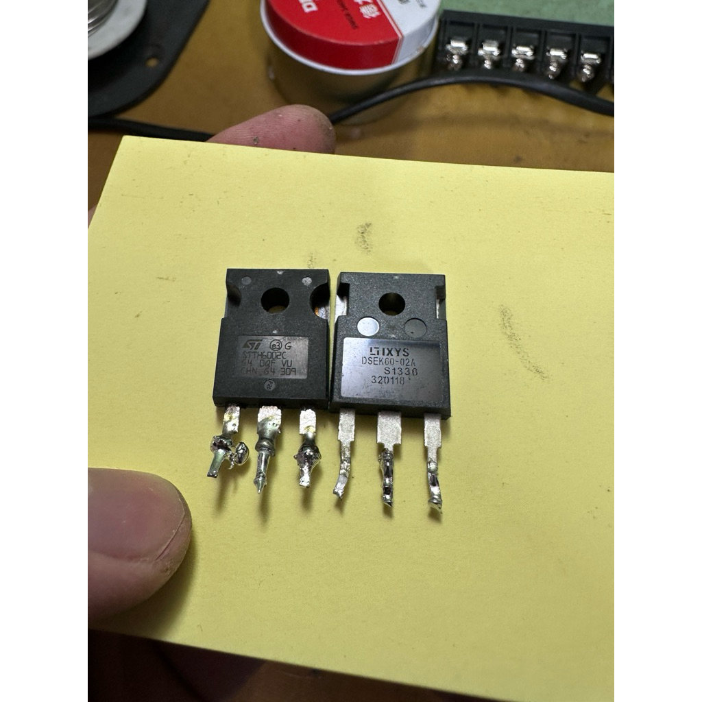 [ZXD2400 v4.3] Linh Kiện. Mosfet 35N60CFD . Diot DSEC60-04A . DSEC60-02A . 35N60C3