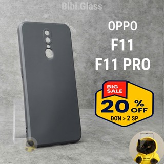 Ốp lưng Oppo F11, F11 pro bảo vệ cam điện thoại toàn diện cạnh vuông nhựa dẻo tpu bibi glass