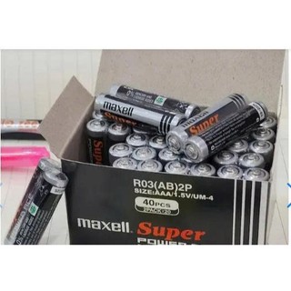 Hộp 40 Pin AAA Toshiba / Maxell