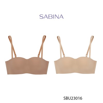 Combo 2 Áo Lót Mút Mỏng Cup Ngang Không Gọng  Không Viền May Màu Trơn Braless Pretty Perfect By Sabina SBU23016