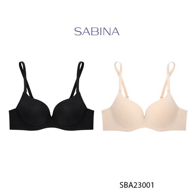 Combo 2 Áo Lót Mút Dày Siêu Nâng Ngực Cao Cấp Màu Trơn Basic Doomm Doomm By Sabina SBA23001 (tương tự SBA7998)