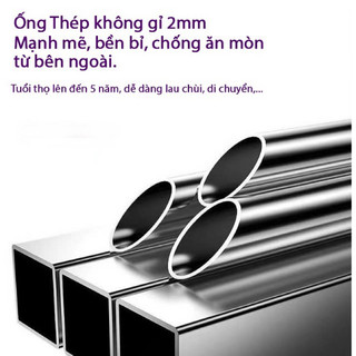 COMBO 2 Giàn Phơi Quần Áo Thông Minh Chất Liệu Inox 304 Chịu Lực 300kg Phơi Từ 50 Bộ Quần Áo - DH86