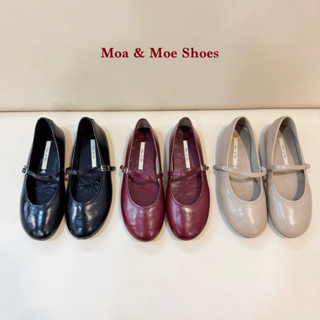 Giày búp bê trơn Moa & Moe Shoes đế bệt
