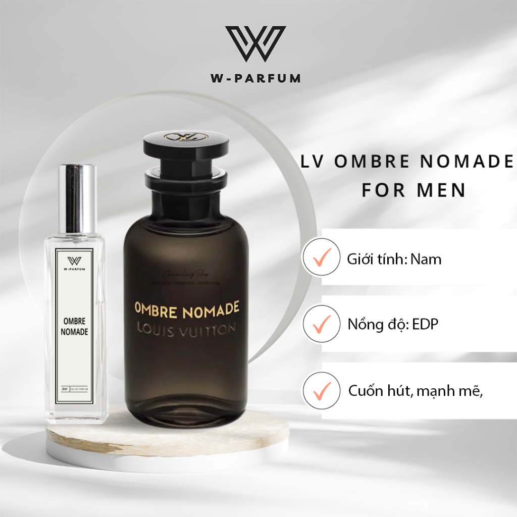 Nước Hoa Unisex chính hãng LV Ombre Nomade W-PARFUM thơm lâu cá tính, đẳng cấp