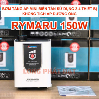  Máy Bơm Tăng Áp Mini RYMARU RY-150DC24 Siêu Êm Tiết Kiệm Điện Công Suất 150W Lưu Lượng 2.4m3 h Cột Áp 20m Chống Nước 