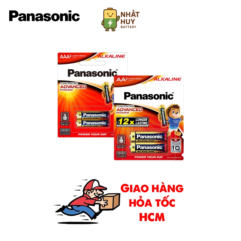 Pin PANASONIC Alkaline AA, AAA ( LR6T/LR03T) Siêu Bền, Không Chảy Nước - Hàng Chính Hãng