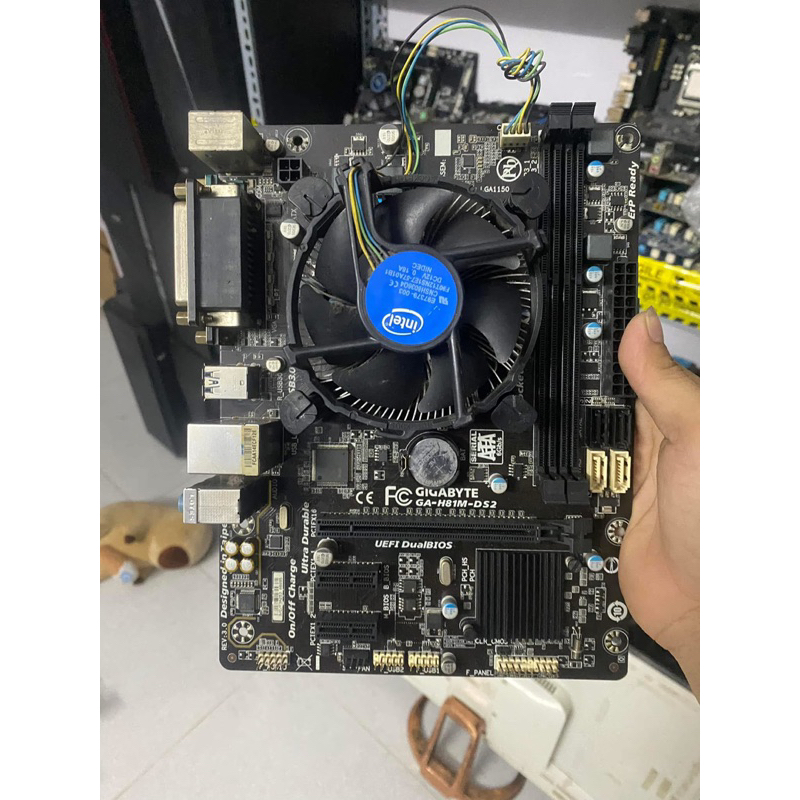Mainboard H81 + i3-41xx ( tặng kèm quạt tản nhiệt Intel )