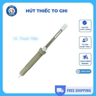 Hút thiếc to ghi, hút chì hàn loại to