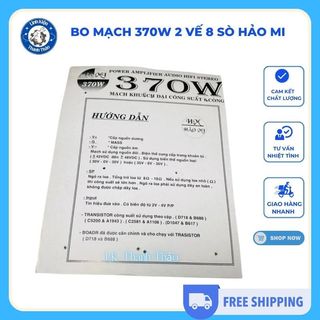 Bo mạch 370W 2 vế 8 sò Hảo Mi