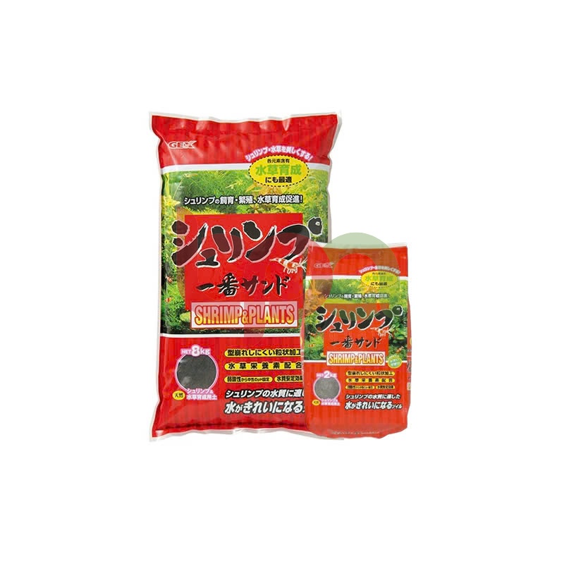 GEX ĐỎ SHRIMP & PLANT SAND 2KG, 8KG - PHÂN NỀN | ĐẤT NỀN CAO CẤP NUÔI TÉP TRỒNG CÂY THỦY SINH