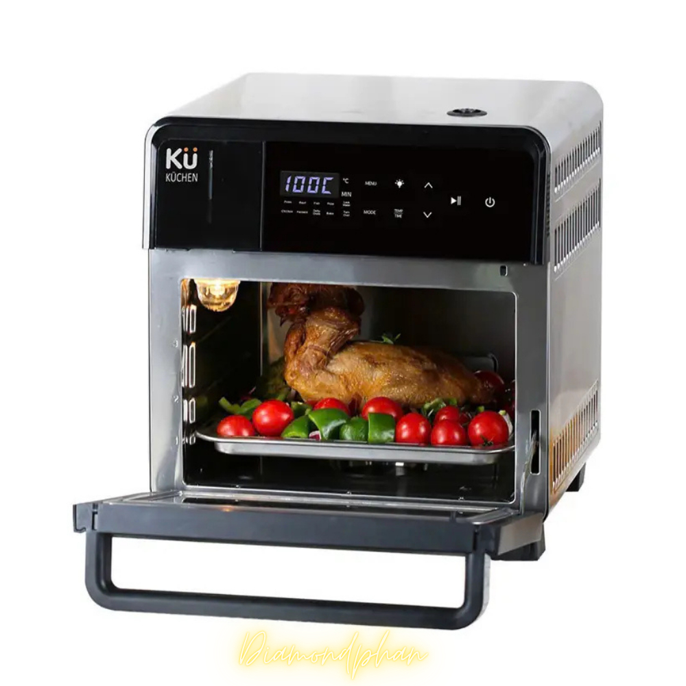 Nồi chiên không dầu kết hợp hấp KU 2228