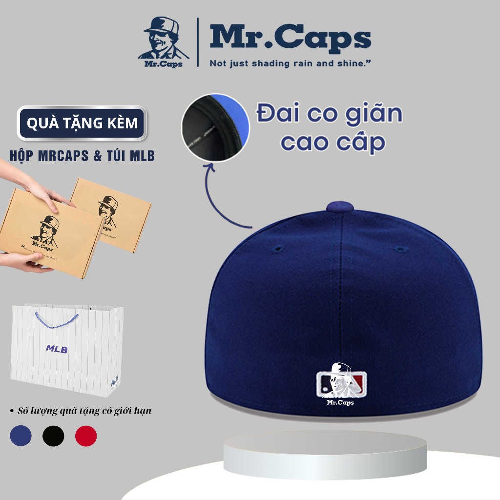 Mũ snapback lưỡi trai bít đuôi cho nam nữ đội ngược phong cách hiphop cá tính MrCaps Store S.04 | BigBuy360 - bigbuy360.vn