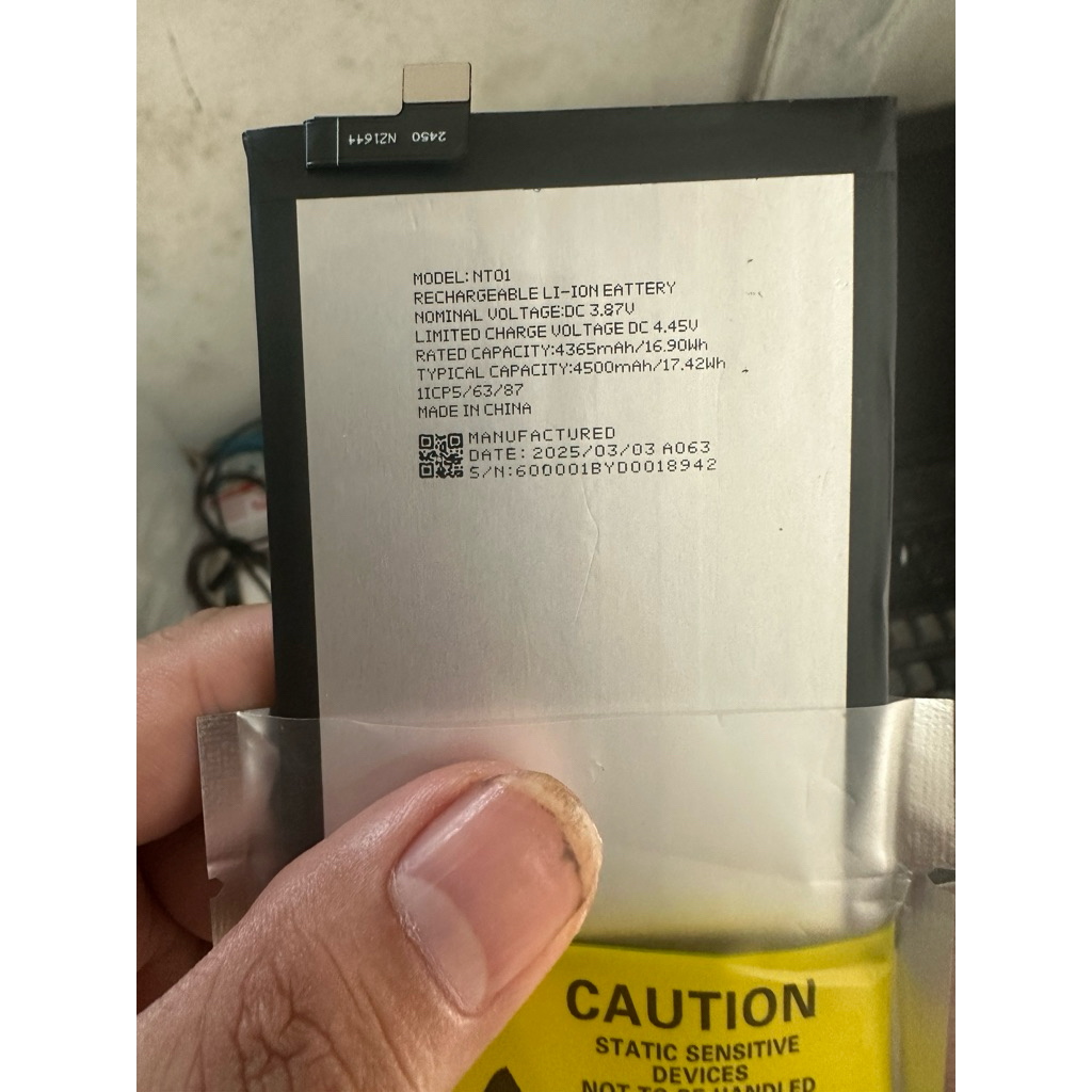 Pin nothing Phone 1 - NT01