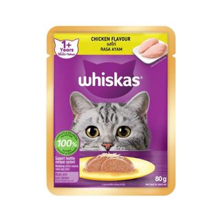 Pate mèo Whiskas 80g ( Giao ngẫu nhiên)