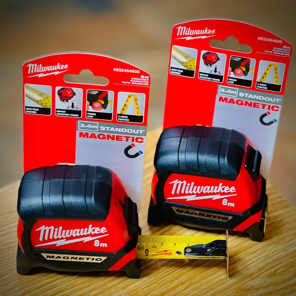 Thước cuộn 2m 5m 8m Milwaukee 48-22-5507 48-22-0616 48-22-0626