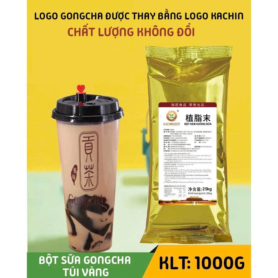 Bột sữa Gongcha Kachin túi vàng ( Bao bì mới )