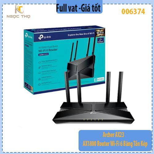 Bộ phát WIFI 6 TP-LINK Archer AX23 – AX1800 Router Wi-Fi 6 Băng Tần Kép - chính hãng - full vat