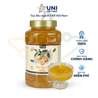 Mứt Yuzu Zestty Chua Ngọt Dùng Làm Nguyên Liệu Pha Trà, Nước Trái Cây
