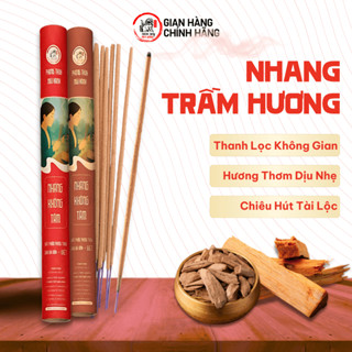 Nhang trầm hương thơm thờ cúng Phong Thuỷ Ngũ Hành, thơm dịu ít khói cao cấp