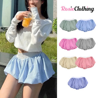 Quần Shorts Nữ Chất Vải Kate Đùi Ngắn Kẻ Sọc Bí Ngô Pumpkin WSH001