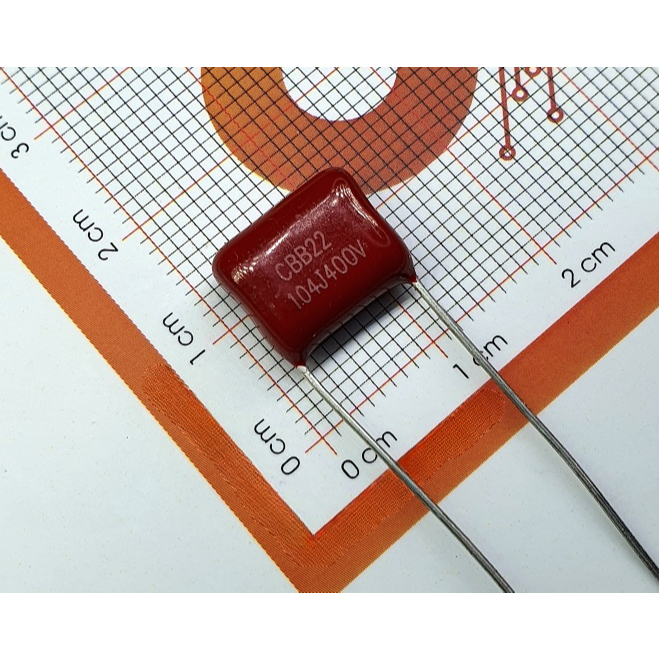 Tụ CBB 400V104J 100nF 400V 10mm