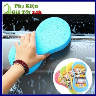 Miếng mút bọt biển rửa xe lau bụi vệ sinh nhà cửa lau rửa bát đĩa đa năng - lau khô ướt bụi bẩn#