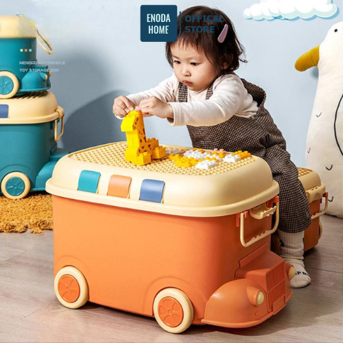 Thùng Đựng Đồ Chơi Cho Bé, Thùng Ô Tô Đựng Đồ Chơi