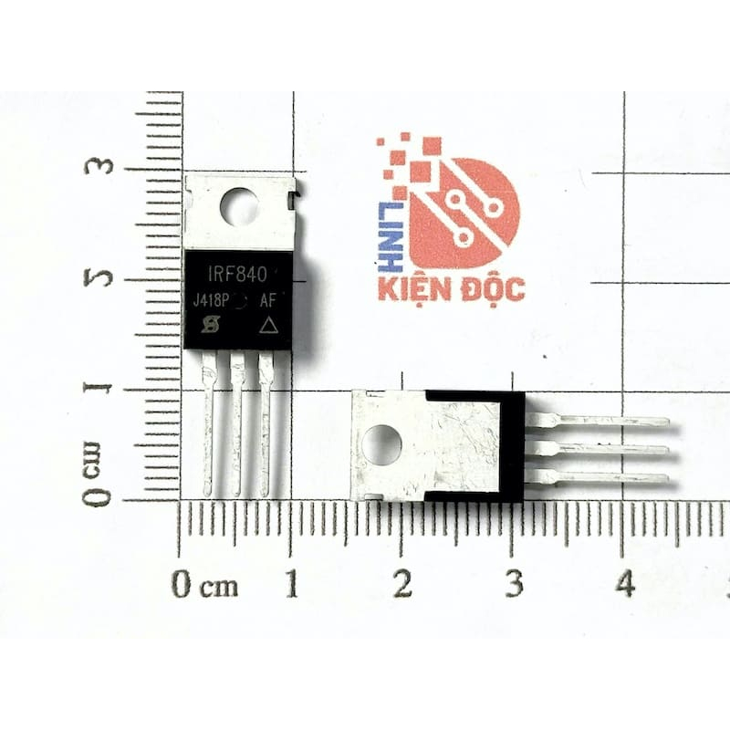 [Combo 3 con] IRF840 IRF840A F840 Mosfet kênh N 8A 500V TO-220 mới thường