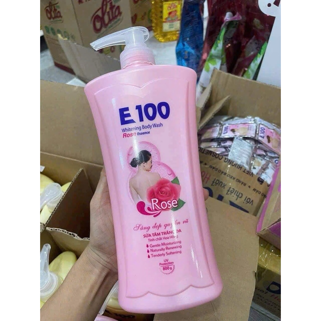 sữa tắm e100