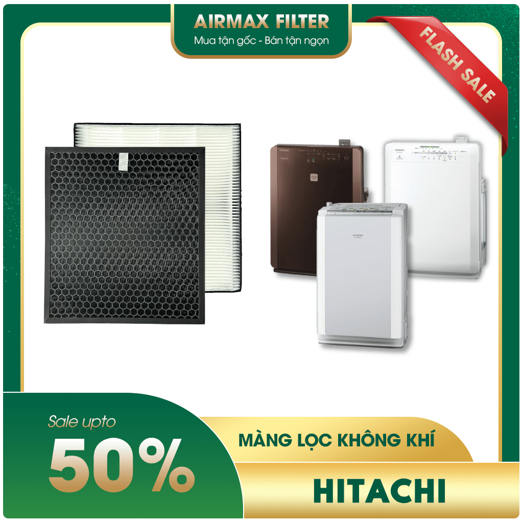 Màng lọc không khí Hitachi: EP-A8000, EP-DV60, EP-A6000, EP-DC1000, EP-DV1000, EP-DE1000, EP-HV600,.