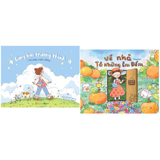 Sách -  Bộ 2 Cuốn : Cùng Bạn Trưởng Thành Và Về Nhà Tô Những Êm Đềm ( lẻ , tùy chọn)