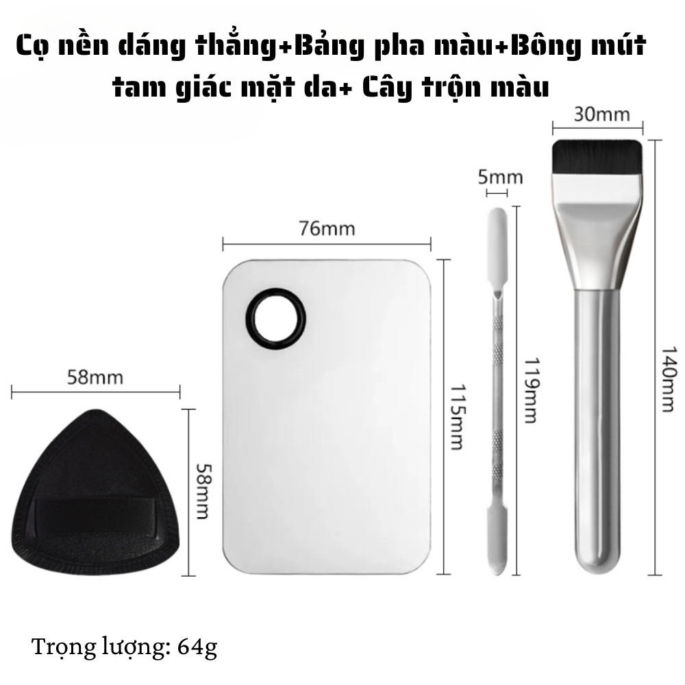 Ảnh 14 của Bộ cọ trang điểm BEABIAI làm đẹp chuyên nghiệp, tán mịn, không bám vết