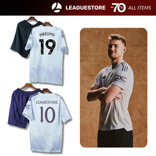 Áo MU 25/26 Leaguestore - bộ quần áo đá bóng nam Manchester United màu tím ngắn tay vải dry fit form âu