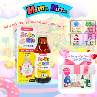 Siro JAPA KID'S Ăn Ngon Cho Bé - Chính Hãng Hỗ Trợ Bé Tăng Cân, Kích thích Ăn Ngon, Con Cao Lớn