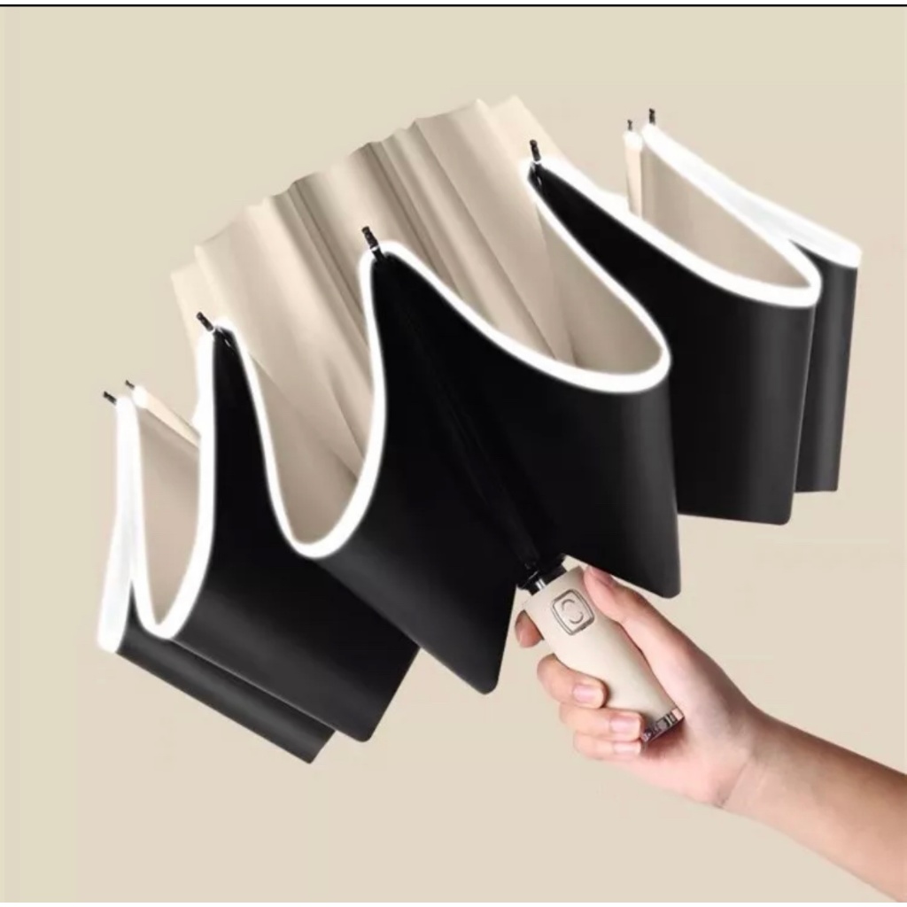 Dù Ô Tô Gấp Ngược Tự Động Đóng Mở 2 Chiều | Ô Dù Che Mưa Nắng Cao Cấp