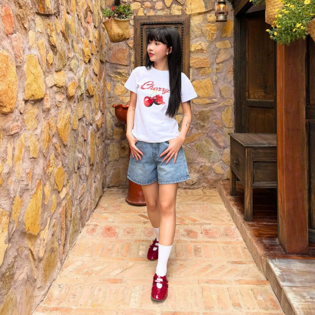 Quần SHORT JEANS Homies Wash Màu Ống Suông Local Brand, Quần Đùi Ngắn Trên Gối - Homies Saigon | BigBuy360 - bigbuy360.vn