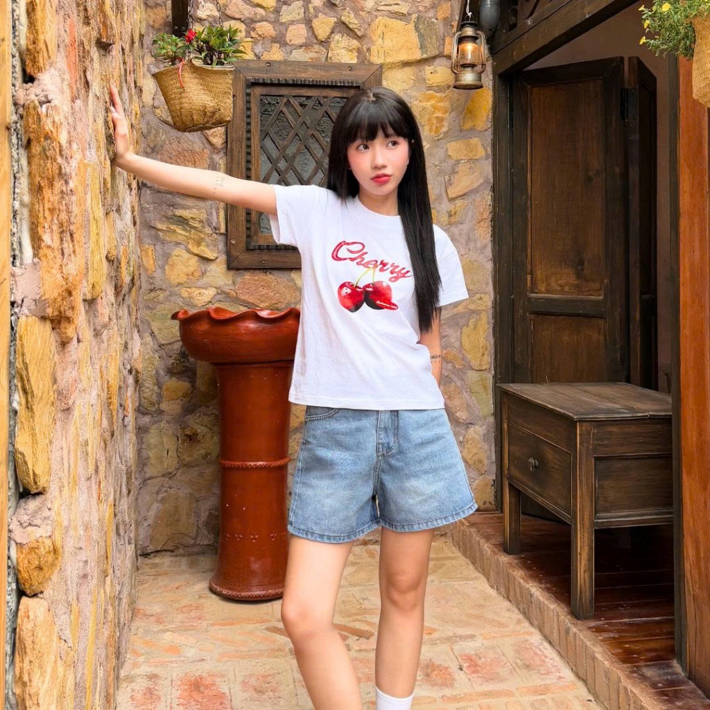 Quần SHORT JEANS Homies Wash Màu Ống Suông Local Brand, Quần Đùi Ngắn Trên Gối - Homies Saigon | BigBuy360 - bigbuy360.vn