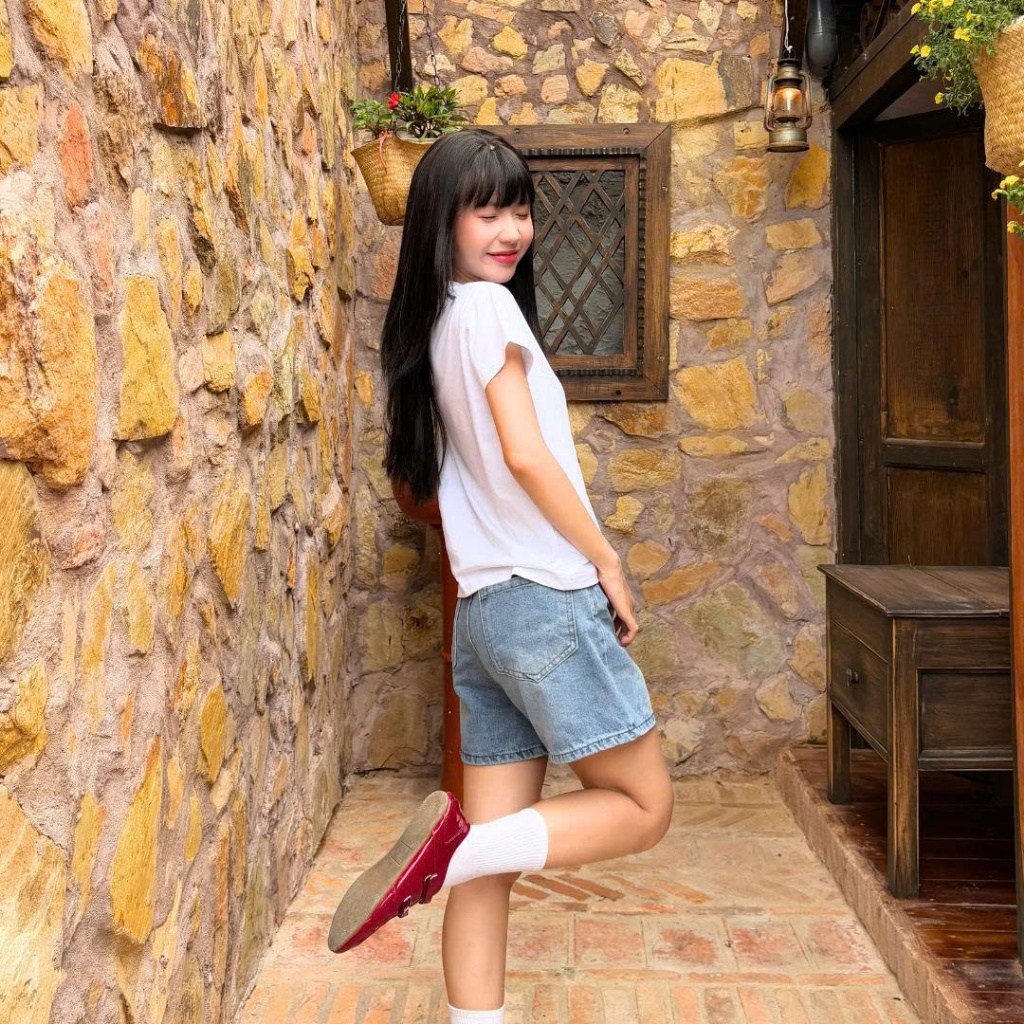 Quần SHORT JEANS Homies Wash Màu Ống Suông Local Brand, Quần Đùi Ngắn Trên Gối - Homies Saigon | BigBuy360 - bigbuy360.vn