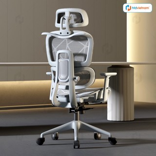  Ghế công thái học Ergonomic LS900 Full lưới thoáng khí Điều chỉnh thắt lưng bảo vệ cột sống 