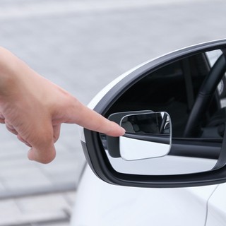 Bộ 2 Gương Cầu Lồi Hình Chữ Nhật DÙNG KEO 3M Gắn Gương Chiếu Hậu Ô Tô Xoay 360 Độ Xóa Điểm Mù Cho Xe Hơi 