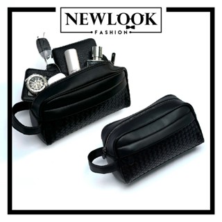 ★ TÚI CẦM TAY CLUTCH DẠNG HỘP DA PU ĐAN DẬP MÁY ( 25 x 15 x 8cm )