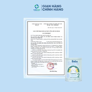 Sữa dê công thức Baby Steps 2 900g