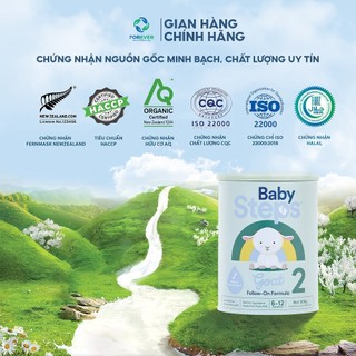 Sữa dê công thức Baby Steps 2 900g